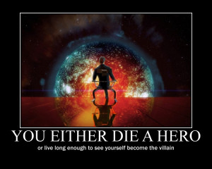 At the end of Mass Effect 3, this quote came to mind.