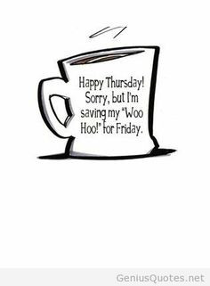 Happy thursday daily quote