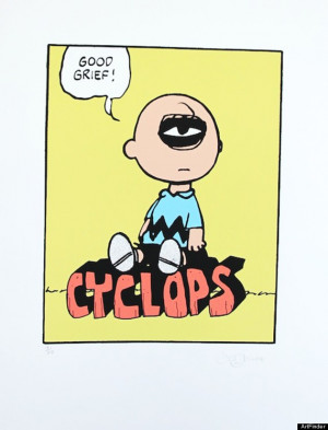 Charlie Brown Cyclops Yikes