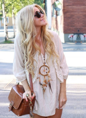 How to wear the Hippie look without looking cheesy!