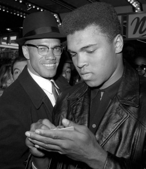 Malcolm X and Muhammad Ali: Two of the greatest fighters ever