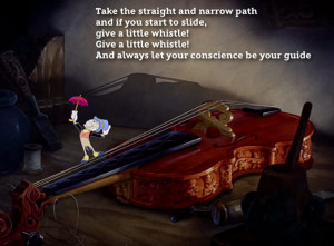 Disney songs Jiminy Cricket from Pinocchio