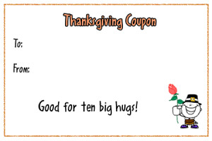 Funny Thanksgiving Quotes For A Smile Thanksgiving love coupons for