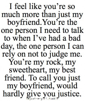 this is for my boyfriend :) my best friend who can always make me ...