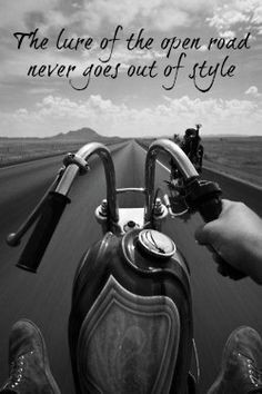 never tire of the open road! Motorcycles, Harley Davidson, Old ...