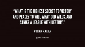 William R Alger Quotes