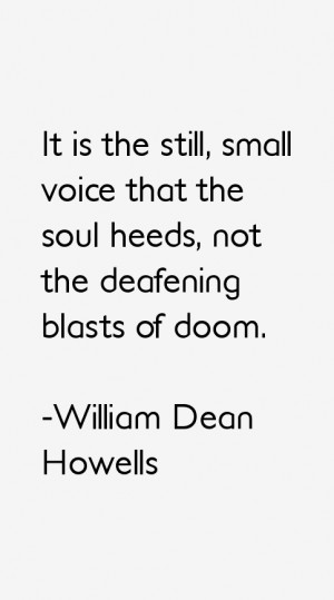 William Dean Howells Quotes & Sayings