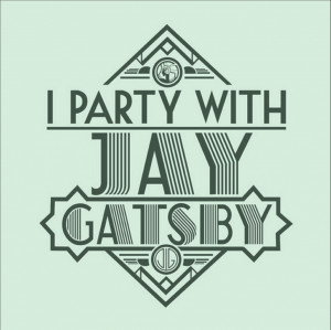GATSBY QUOTE: “The bar is in full swing, and floating rounds of ...