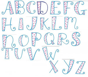 dotted alphabet letters printable dotted letters alphabet worksheets ...