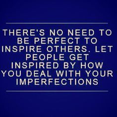 Perfect imperfections