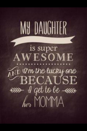 Beautiful mother-daughter quote