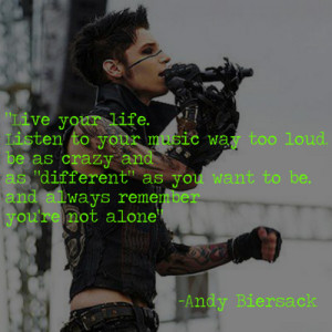 Andy Biersack Quotes About Self Harm Image cred deviantart com