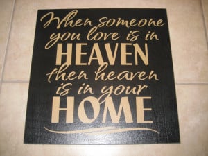 Heaven is in your home Quote Vinyl Wall by uniquevinyldesigns4u, $10 ...