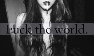 black and white, cool, fashion, girl, hipster, lips, quote, quotes ...