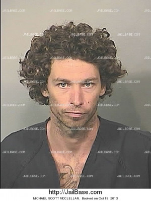 michael scott mcclellan mugshot picture