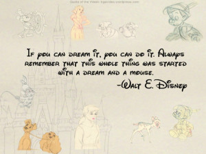 ... mickey mouse, mouse, peter pan, quote, true, walt disney, winnie the