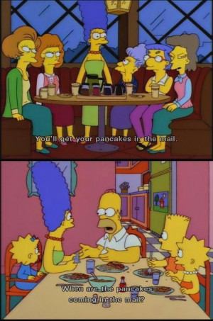 The Simpsons Quotes/Memes on Facebook