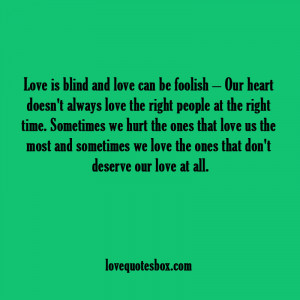 Related Pictures quotes love is blind