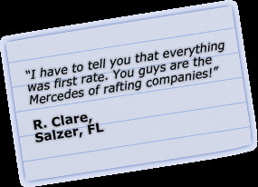 have to tell you that everything was first rate. You guys are the ...