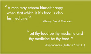 Nutritional quote by Hippocrates