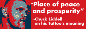 Chuck Liddell explains what the tattoo on the side of his head ...