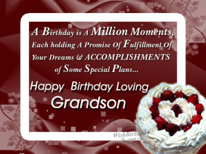 Birthday Wishes for Grandson - Birthday Cards, Greetings