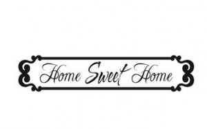 the word home sweet home tbXKF0vG