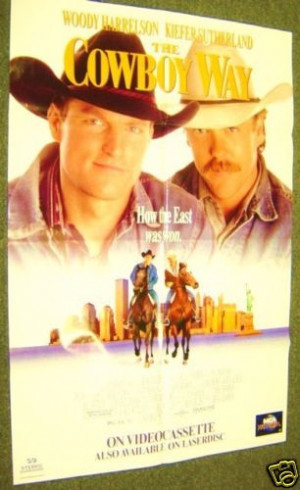 Harrelson Cowboy Way Hat Kiefer sutherland woody harrelson cowboy way ...