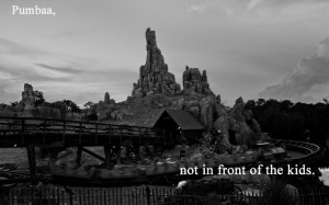 Silly Disney Quotes Over Majestic Images of Disney Parks