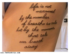 Unique Tattoo Sayings For Women 1