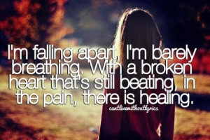 Broken - Lifehouse. beautiful song, but sad