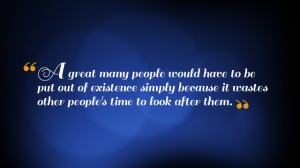 Let me say that again, The United States did not inject men with ...