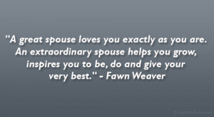Fawn Weaver Quote
