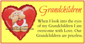 grandchildren when i look into the eyes of my grandchildren i am ...