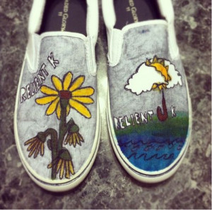 Relient K shoes. The Best Thing.
