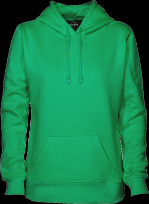 aurora-std-pullover-hoodie-emerald-front-hood-down