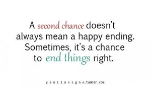 second chance . . .