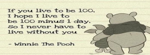 Cute Piglet Pooh Quote Sweet Facebook Covers