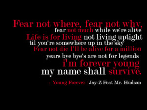 Young ForeverJay Z Feat. Mr. HudsonFor more, follow this ...