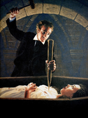 ... van helsing gothic horror Book Illustrations brides of dracula lucy