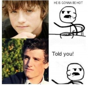 ... ever since I saw journey to the center of the earth... Josh Hutcherson