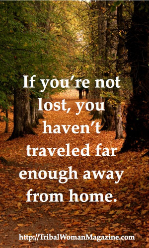 Inspirational Quote of the Day_Lost_Tribal Woman