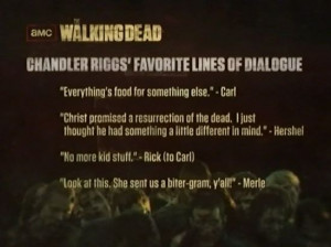 The Walking Dead: Chandler Riggs’ Favorite Lines Of Dialogue