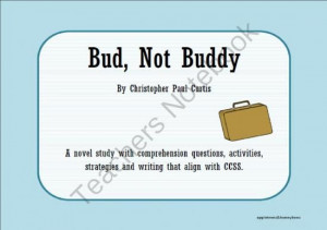 Bud, Not Buddy Novel Study from AppleTrees HoneyBees on ...