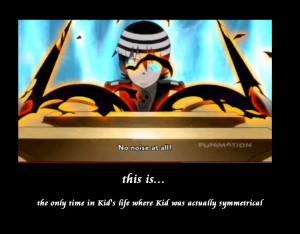 Death the Kid symmetrical by SpottedleafLover