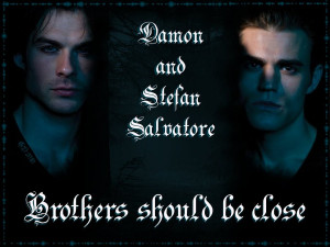 Damon and Stefan Salvatore Bookquote by GD0578