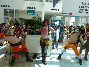 Borderlands Badass Psycho Borderlands 2 cosplayers