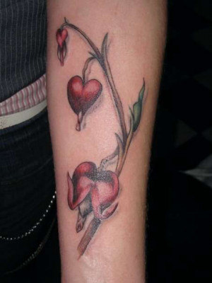 Bleeding Hearts Tattoo