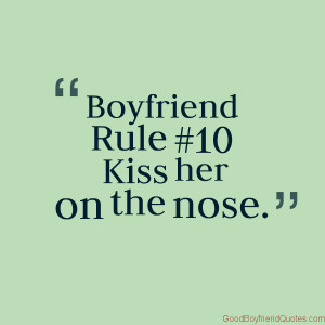 Kiss Her on the Nose