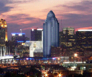 The city is located to north of the Ohio River at the Ohio-Kentucky ...